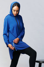 Hooded Fit PRO- Blue