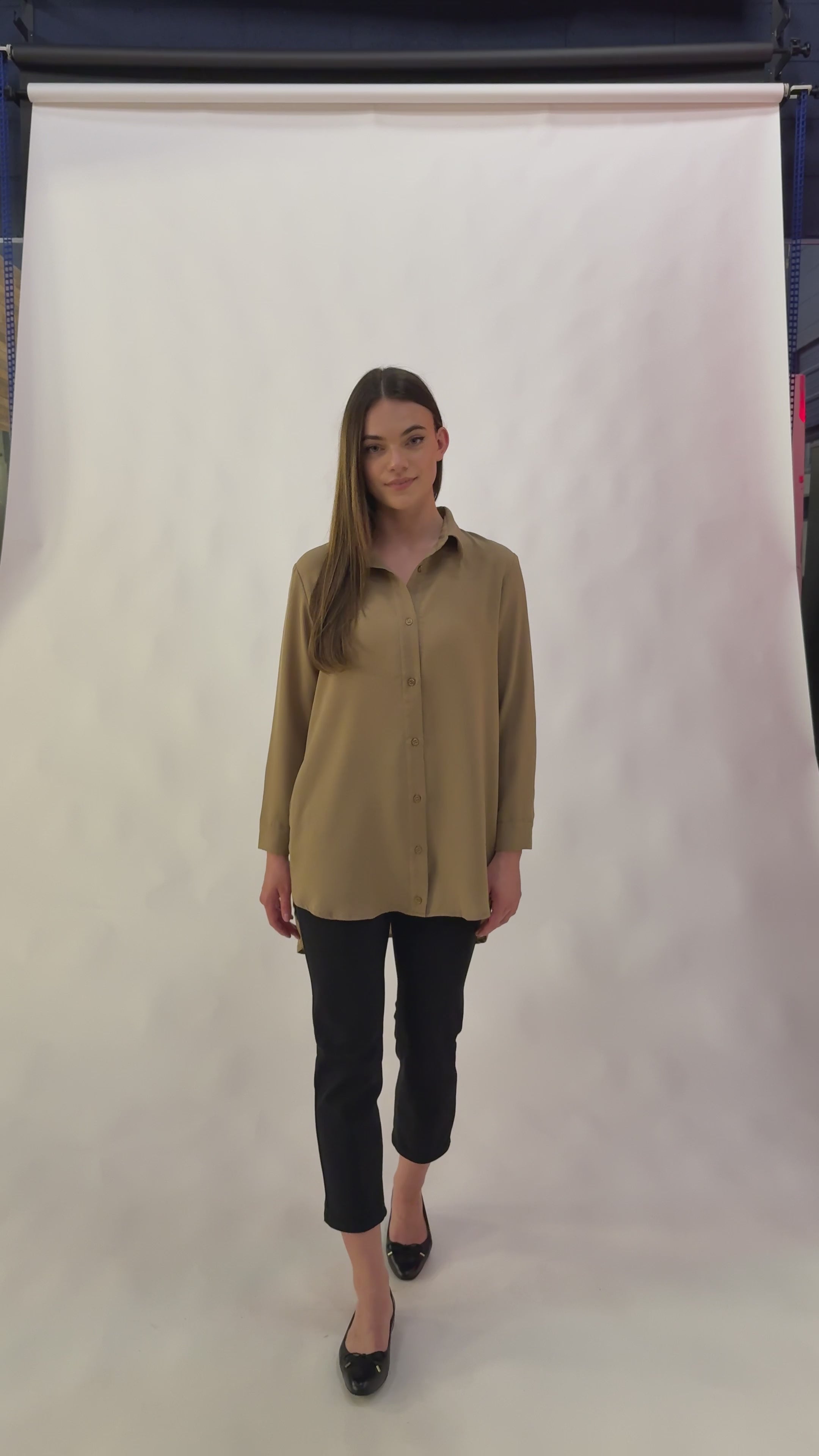 Classic Dress Shirt - Tan