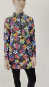 Superpower Swim Top - Petals