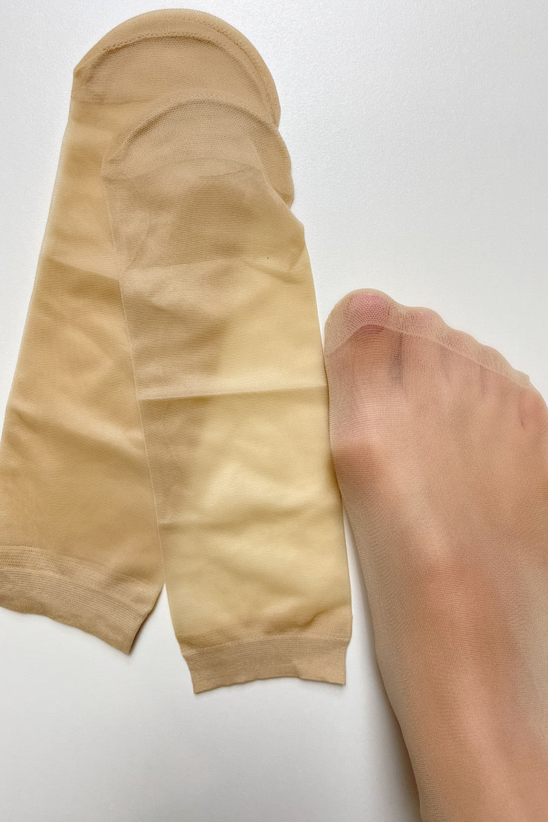 Ankle Nylon - Sheer Nudes Trio