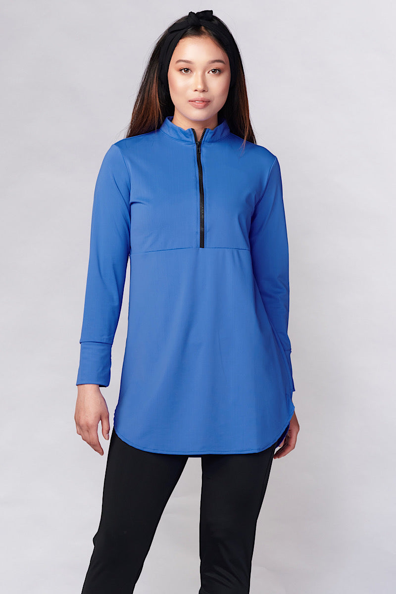 Sunset Swim Top - Blue
