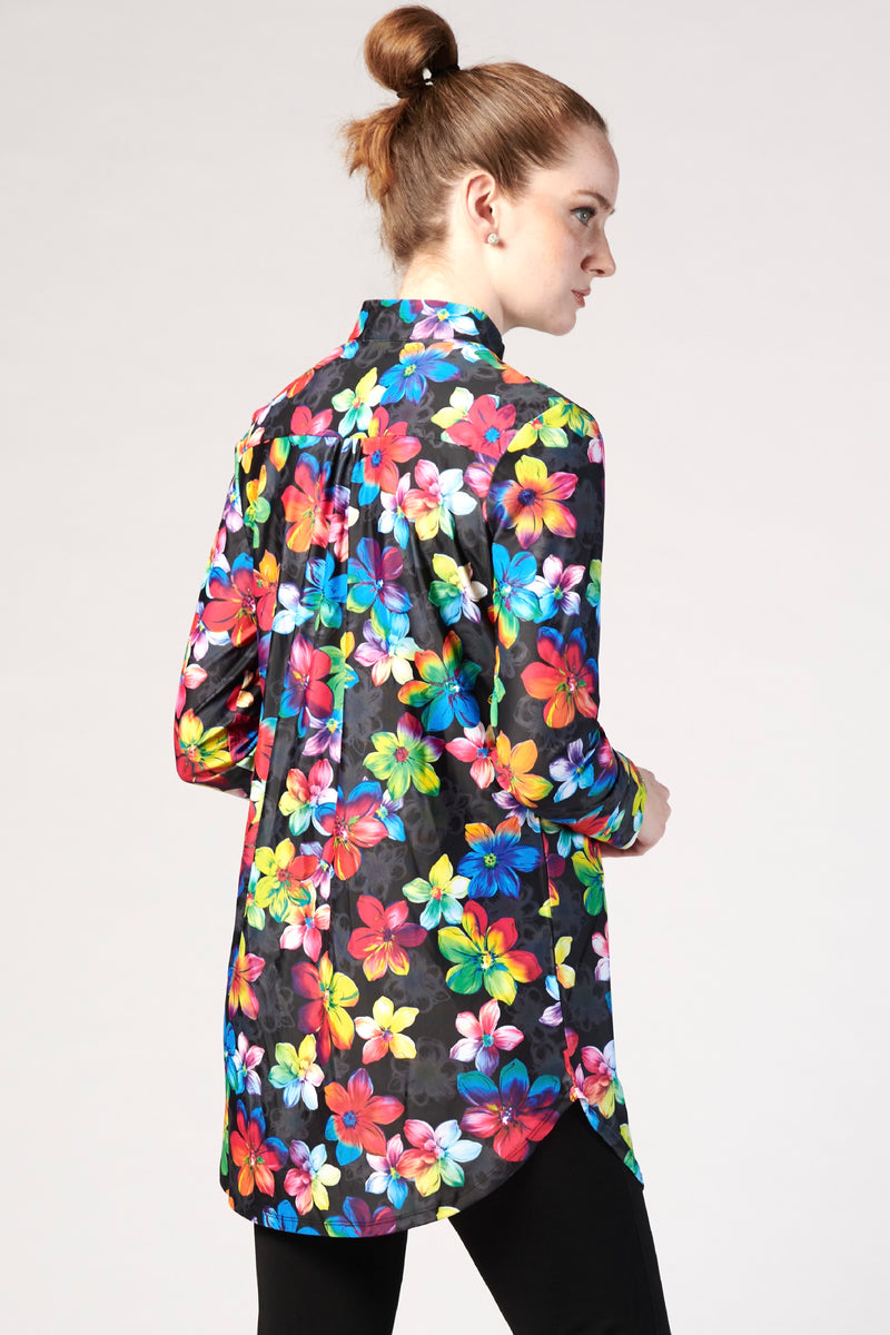 Superpower Swim Top - Petals