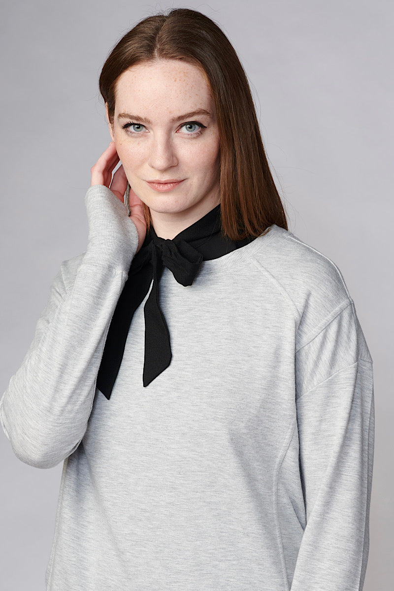 Black Bow Collar