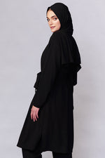 Black Belted Robe