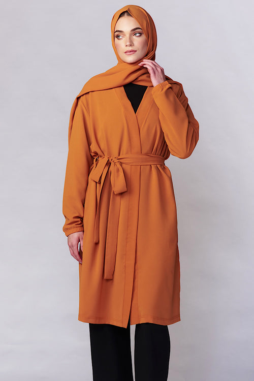 Saddle Belted Robe