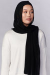 Petite Chiffon Hijab - Black