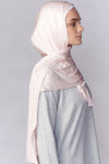 Petite Rhinestone Jersey Hijab - Ballet