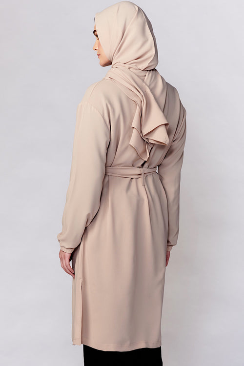 Tan Belted Robe