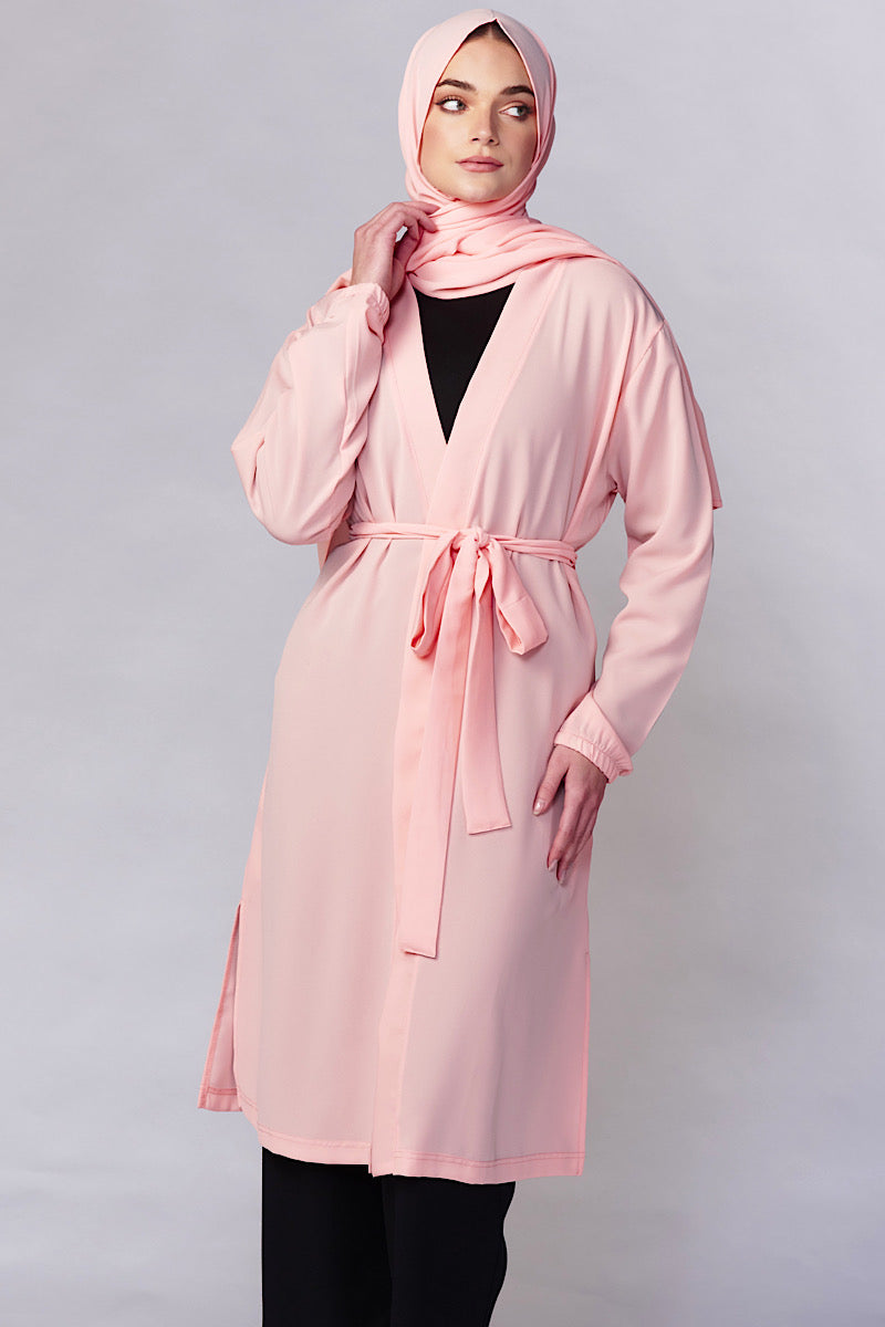 Crepe Belted Robe