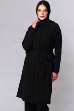 Black Belted Robe