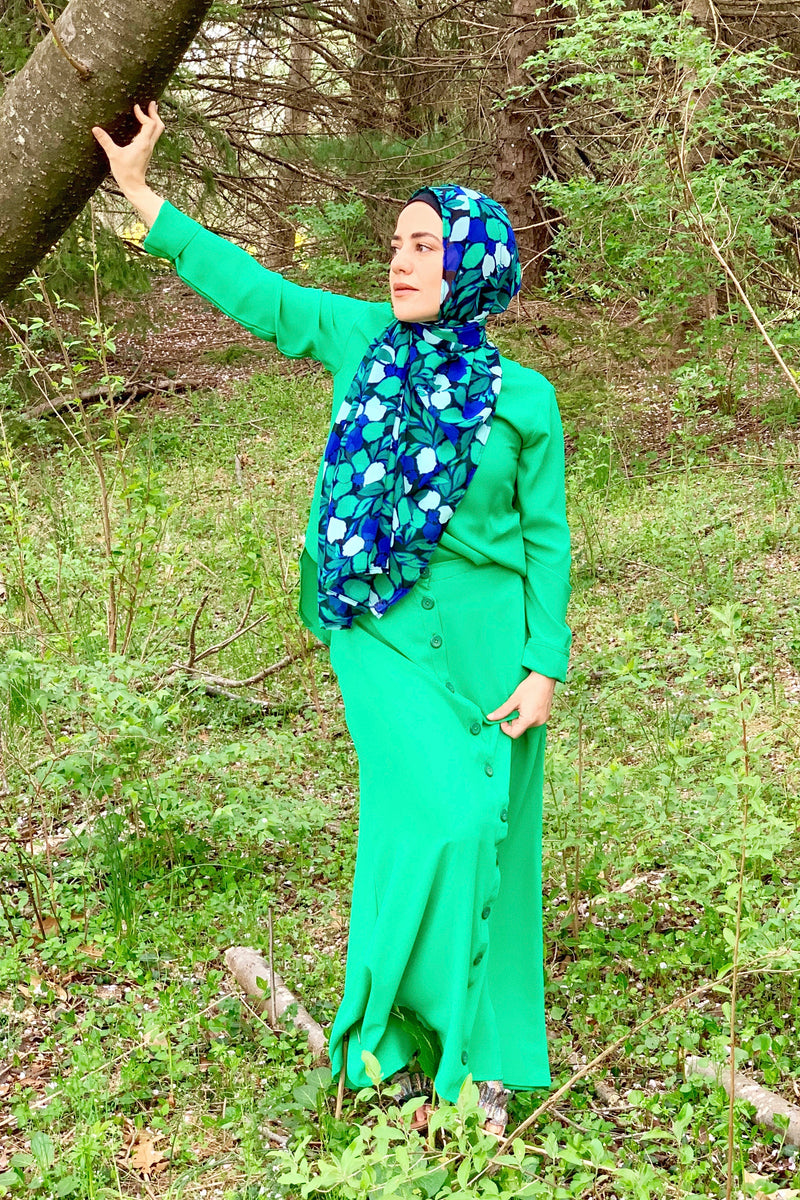 Ray Classic Skirt - Emerald