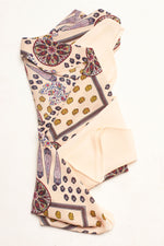 Color Block Hijab - Pastel Print